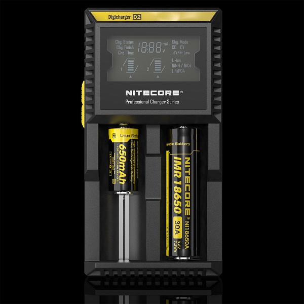 Nitecore D2 2-Slot unit bat 600