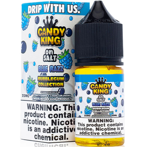 Candy King Blue Razz Nic Salt Vape Juice 30ml