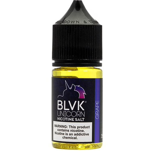 BLVK Unicorn Salts Grape Nic Salt Vape Juice 30ml